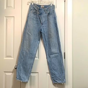Agolde Criss-Cross jeans
